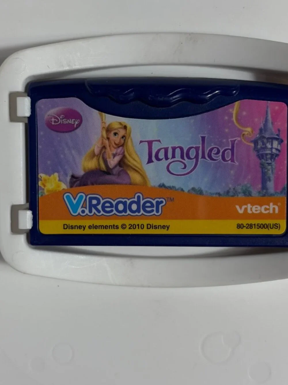 VTech V-Reader Learning Games Lot of 3 Mickey Mouse | Tinker Bell | Tangled